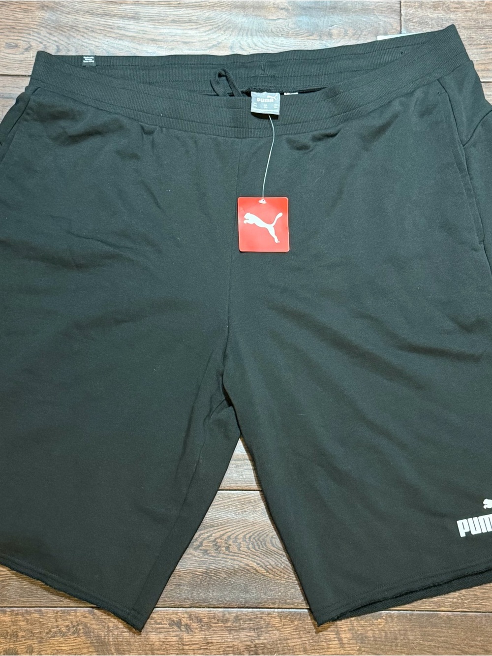 Puma Black Athletic Logo Shorts